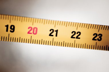 Ölçme bant cetvel cm numaraları