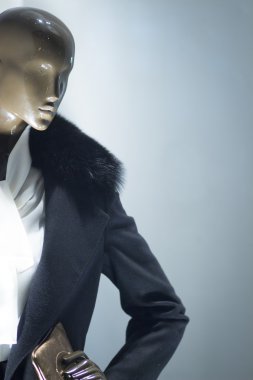 Dükkanı kukla moda giyim mağaza vitrin mankeni