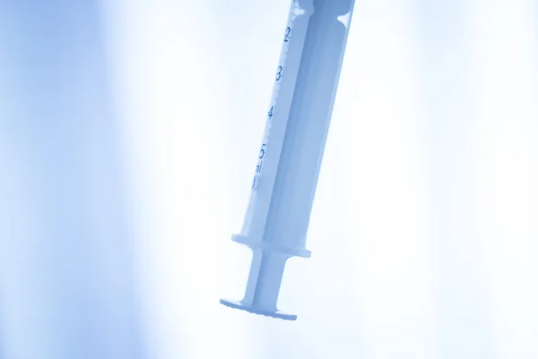 Insulin medication U-40 syringe — Stock Photo, Image