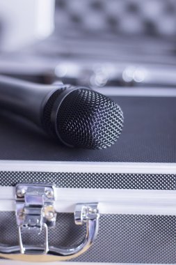 Mikrofon ses ve taşıma kılıfları