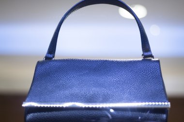 Moda mağaza vitrin çanta