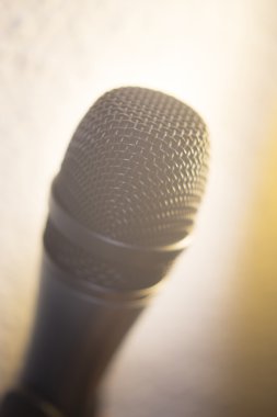 Audio recording studio voice microphone clipart