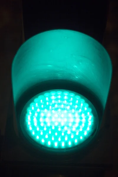 Πράσινο φως πηγαίνετε πινακίδα — Φωτογραφία Αρχείου
