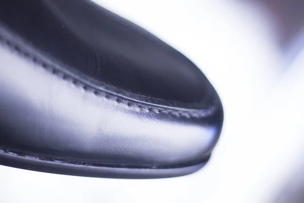 Zapatos formales de cuero negro para hombre — Foto de Stock