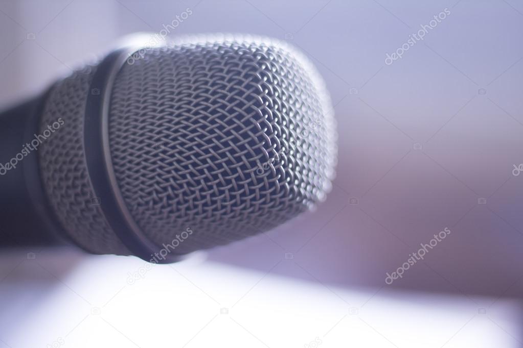 Audio recording studio voice microphone