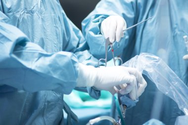 Orthopedics knee surgery hospital operation clipart