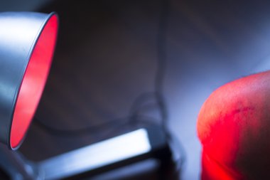 Fizik tedavi kliniği hastada ısıl işlem