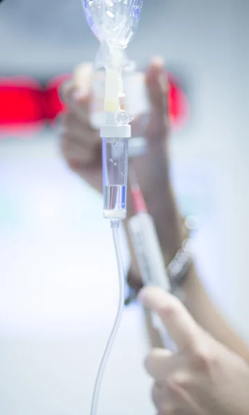 Hospital surgery operating room drip — Stock Photo, Image