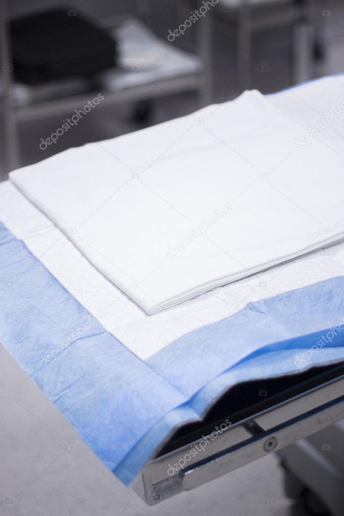 Hospital surgery operating room bed
