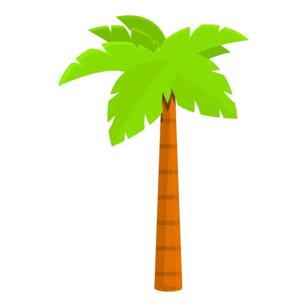 Isländische Palmen-Ikone im Cartoon-Stil — Stockvektor