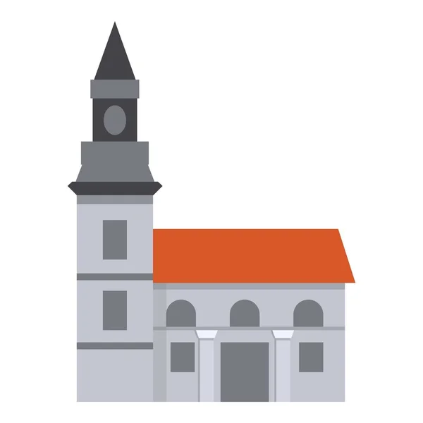 Slovenia historical building icon, cartoon style — стоковий вектор