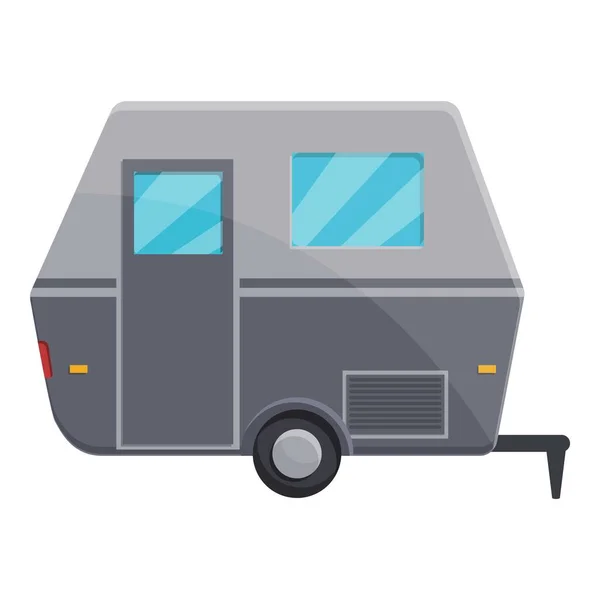 Motorhome automobile icon, cartoon style — Stock Vector