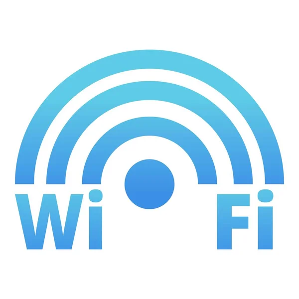 Wifi zone icon, cartoon style — Stock Vector