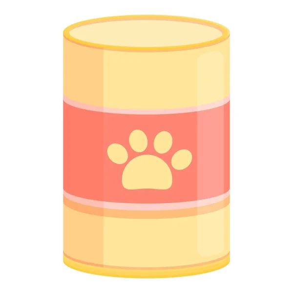 Dog food icon, cartoon style — Stock Vector