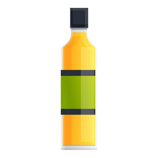 Canola icona olio fine, stile cartone animato — Vettoriale Stock