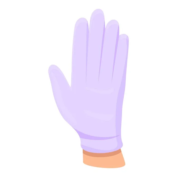 Médico guantes médicos icono, estilo de dibujos animados — Vector de stock