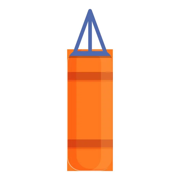 Boxsack-Ikone im Cartoon-Stil — Stockvektor