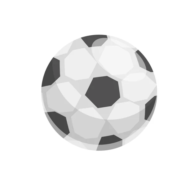 Fotbalový míč ikona, kreslený styl — Stockový vektor