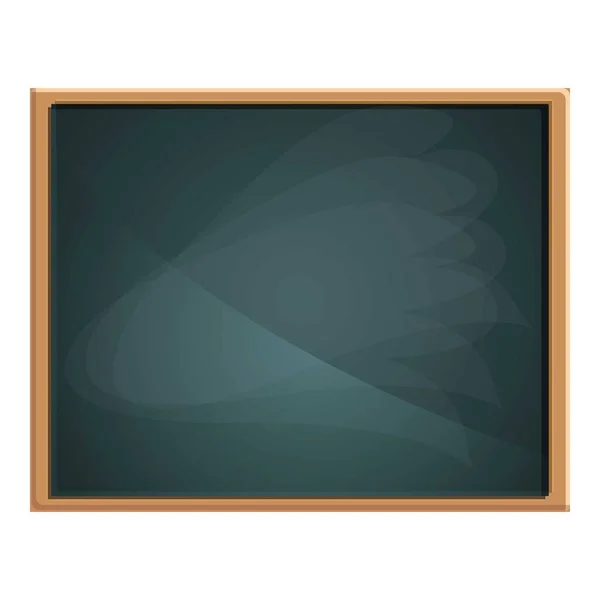 Oude schoolbord icoon, cartoon stijl — Stockvector