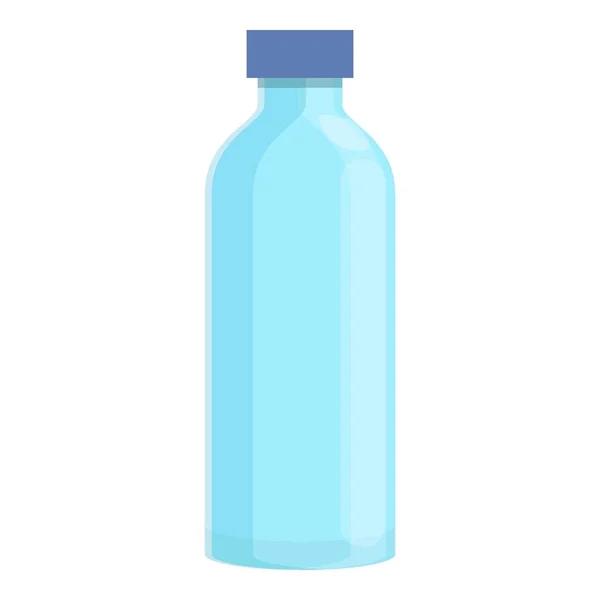 Icône de bouteille d'eau, style dessin animé — Image vectorielle