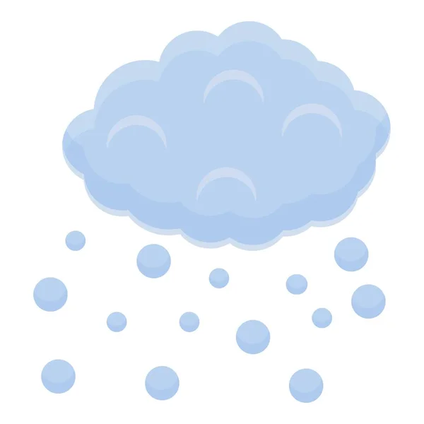 Regenwolk icoon, cartoon stijl — Stockvector