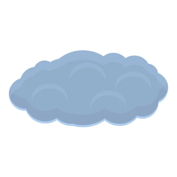 Donkere wolk pictogram, cartoon stijl — Stockvector