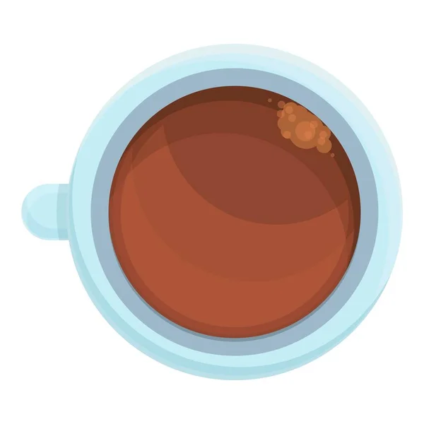 Καφές airline ποτό εικονίδιο, στυλ κινουμένων σχεδίων — Διανυσματικό Αρχείο