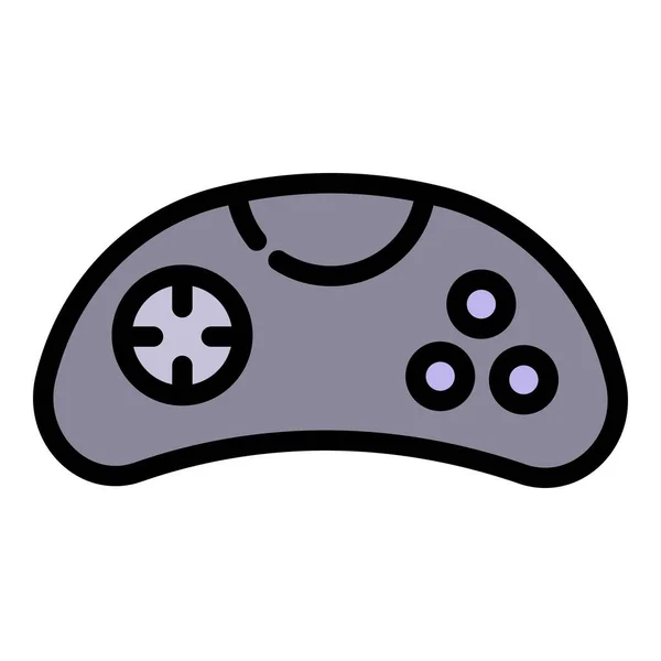 Escritorio icono de joystick, estilo de contorno — Vector de stock