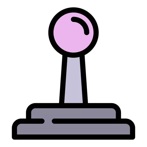 Juega icono de joystick, estilo de contorno — Archivo Imágenes Vectoriales