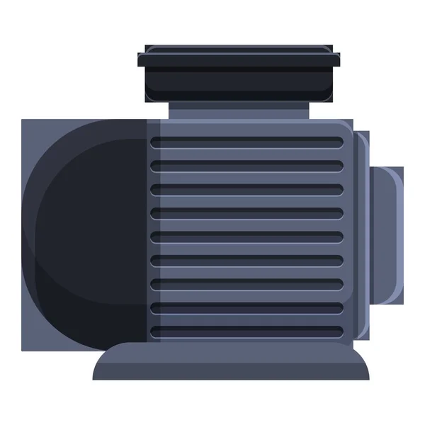 Icona compressore capsula, stile cartone animato — Vettoriale Stock