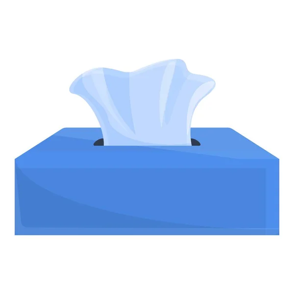 Auto Tissue Box Ikone, Cartoon-Stil — Stockvektor