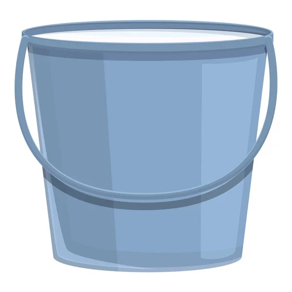 Ref. Milk bucket icon, cartoon style — стоковый вектор