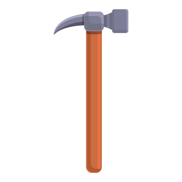Icono de martillo de alcantarillado, estilo de dibujos animados — Vector de stock