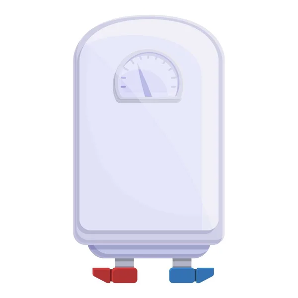 Home boiler icon, cartoon style — Stock Vector