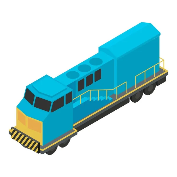 Power train icon, isometric style — Stock Vector