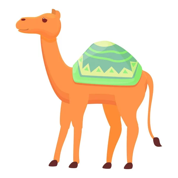 Ícone de animal de camelo, estilo dos desenhos animados — Vetor de Stock
