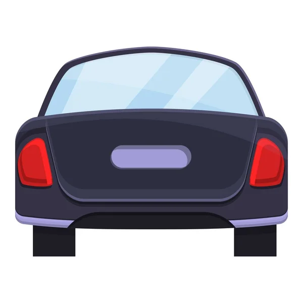 Sedan kofferbak auto pictogram, cartoon stijl — Stockvector