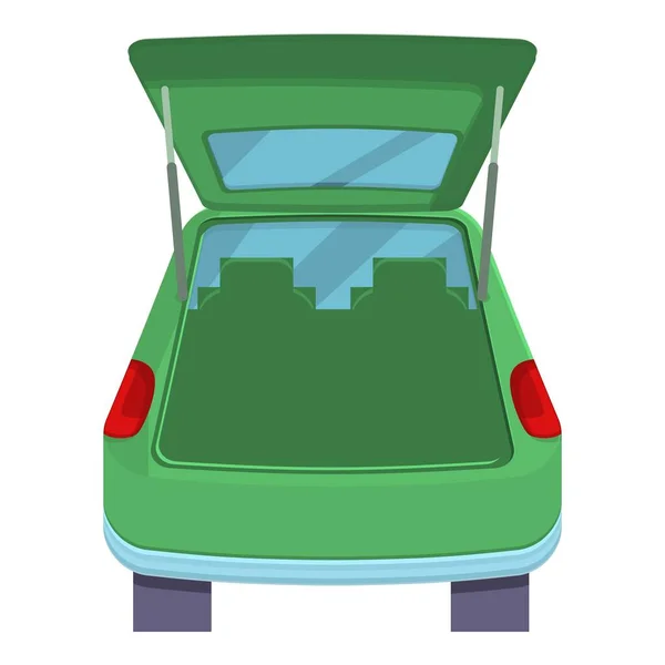 Hatchback baklucka bil ikon, tecknad stil — Stock vektor