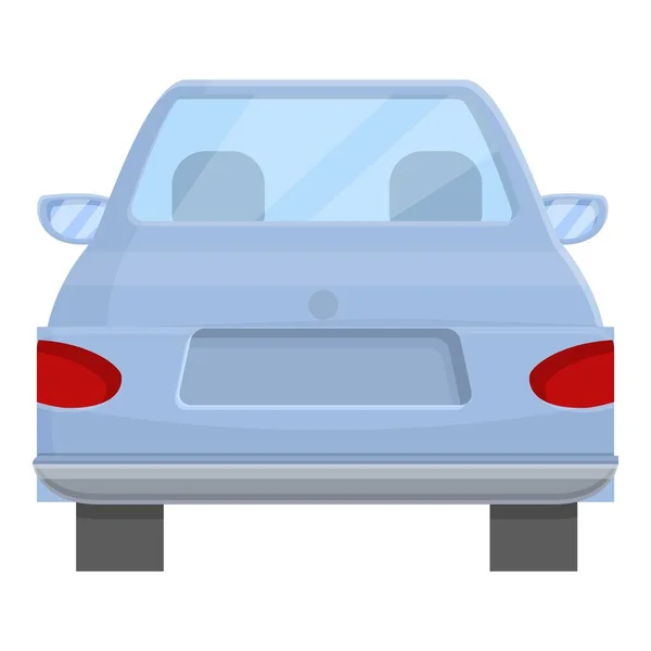 Ikona samochodu rodzinnego, kreskówka — Wektor stockowy