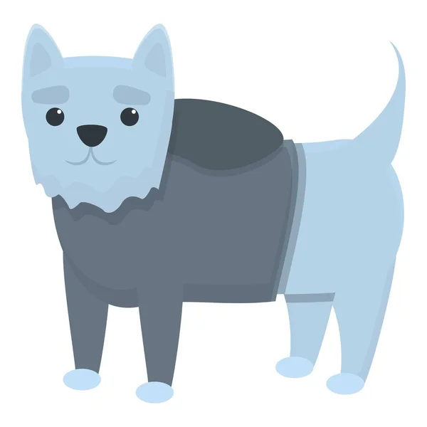 Hondenkleding icoon, cartoon stijl — Stockvector