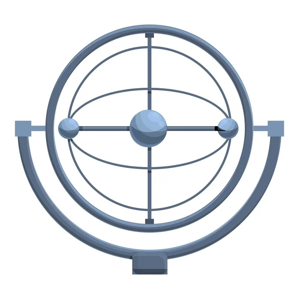 Perpetual motion sphere balls icon, cartoon style — Stockvektor