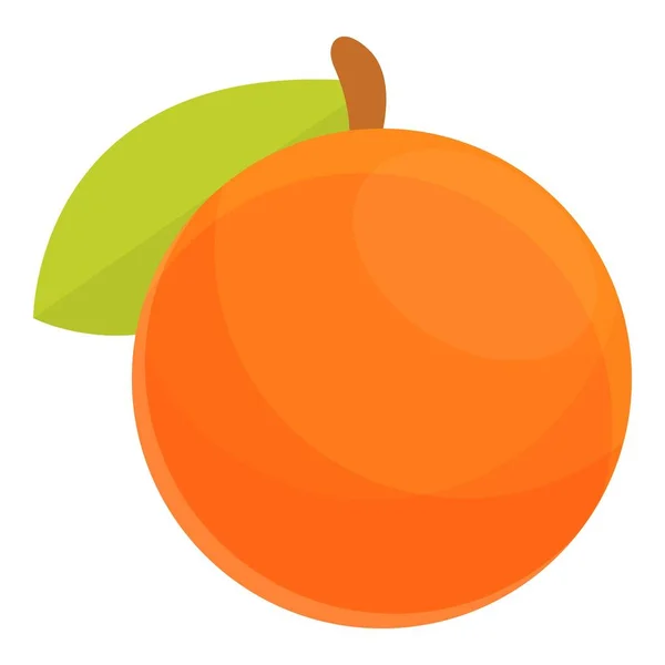 Icono de vitamina de fruta exótica, estilo de dibujos animados — Vector de stock