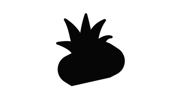 Animacja ikony mydła Aloe vera — Wideo stockowe