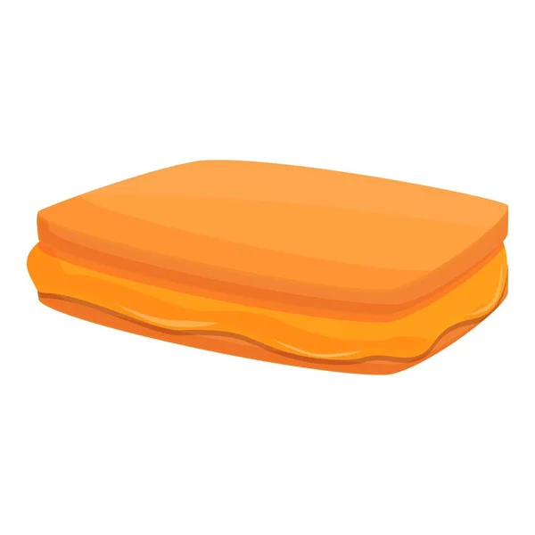 Ream sandwich icon, cartoon style — стоковый вектор