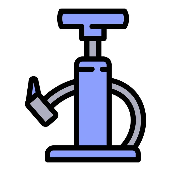 Ciclismo ícone bomba de ar, estilo esboço —  Vetores de Stock