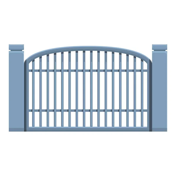 Icona del cancello wireless, cartone animato e stile piatto — Vettoriale Stock