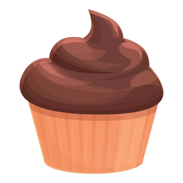 Fiesta muffin icono, dibujos animados y estilo plano — Vector de stock