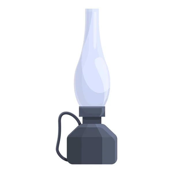 Üzemanyag lámpa ikon, rajzfilm és lapos stílus — Stock Vector