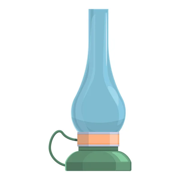 Icono de antorcha de queroseno, dibujos animados y estilo plano — Vector de stock