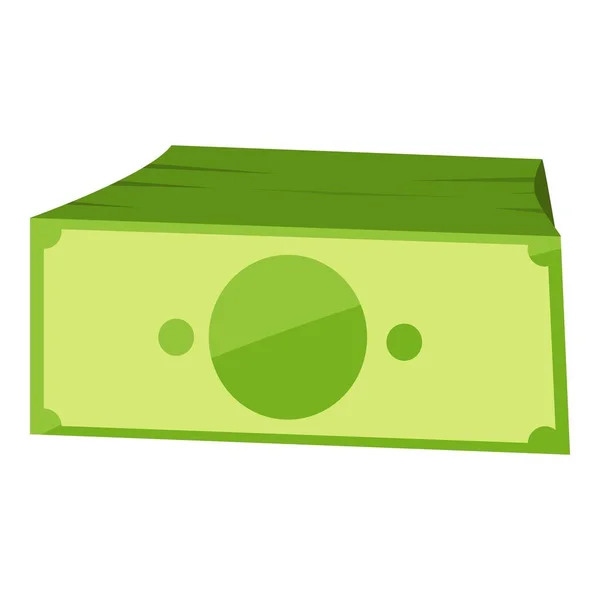 Bank kontanter dollar plånbok ikon, tecknad stil — Stock vektor